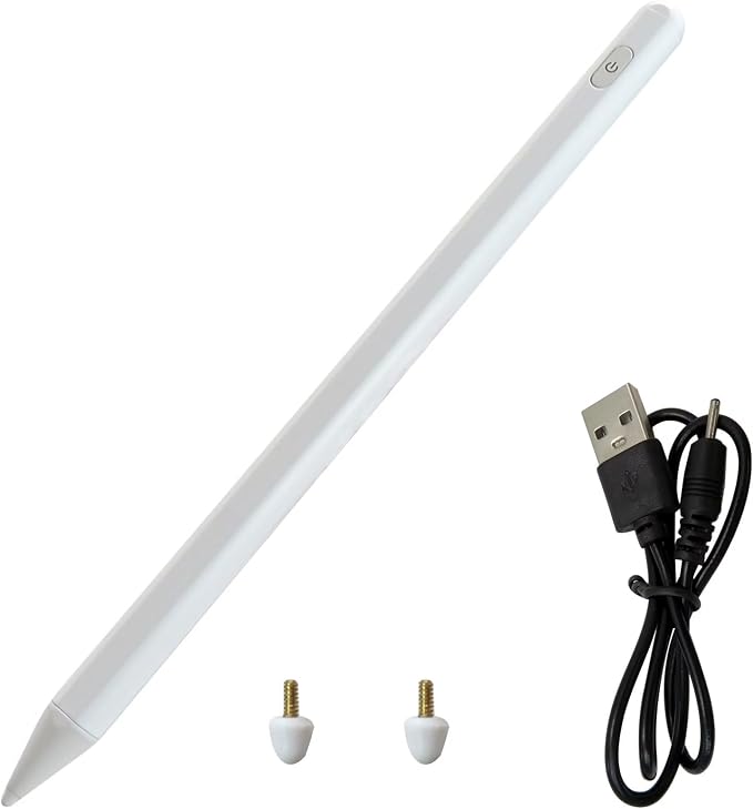 White - With Power Button
