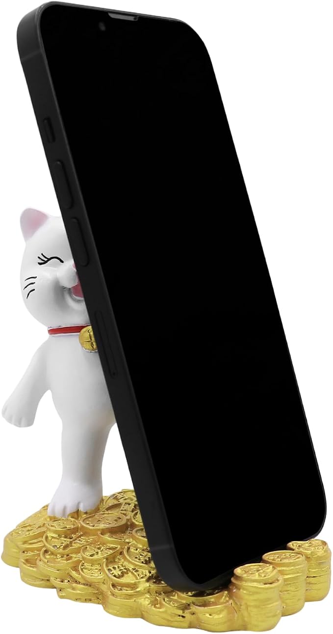 White Cat Standing