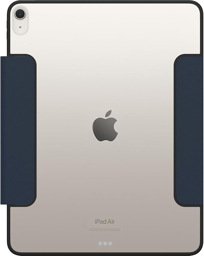 OtterBox Symmetry Series Folio Case for iPad Air 13-inch (M3) &amp (M2) - Costal Evening (Clear/Blue) Ultra-Sleek Design Multiple Viewing Positions Magnetic Sleep/Wake Cover (Ships in polybag)
