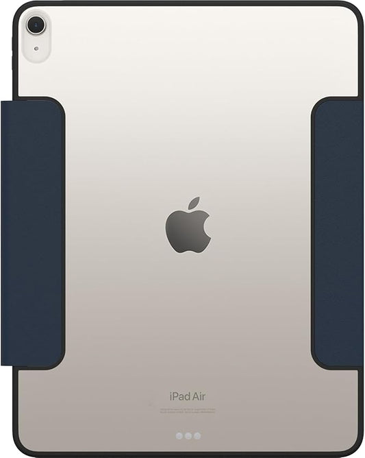 OtterBox Symmetry Series Folio Case for iPad Air 13-inch (M3) &amp (M2) - Costal Evening (Clear/Blue) Ultra-Sleek Design Multiple Viewing Positions Magnetic Sleep/Wake Cover (Ships in polybag)
