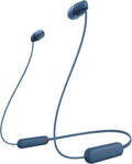 Sony WI-C100 Wireless in-Ear Bluetooth Headphones with Built-in Microphone Blue