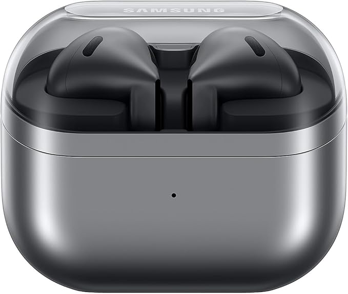 Samsung Galaxy Buds3 (2024 ANC) Water Resistant AI Real-Time Language Interpreter True Wireless Bluetooth 5.4 Earbuds Hi-Fi Sound Noise Cancelling Touch Control International Model (Silver)