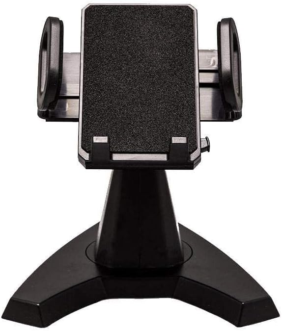 by Cup Call Desktop Phone Mount - View Your Cell Phone at Any Angle - Fully Adjustable Phone Stand Great for Video Chatting - Tilts &amp Rotates for Easy Viewing - Easy Phone Charging Access
