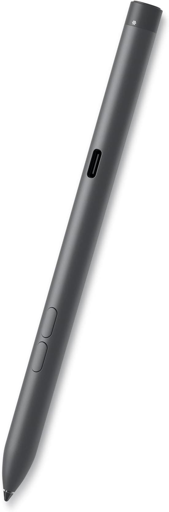 Dell Premier Rechargeable Active Pen - PN7522W 3-Buttons LED Indicator Cone-Shaped Nib Wireless - Bluetooth 5.1 - Black
