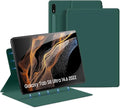 Magnetic Case for Galaxy Tab S8 Ultra 2022 14.6 Inch (SM-X900/X906) with S-Pen Holder Lightweight and Slim Magnetic Stand Case with Auto Sleep/Wake DarkGreen