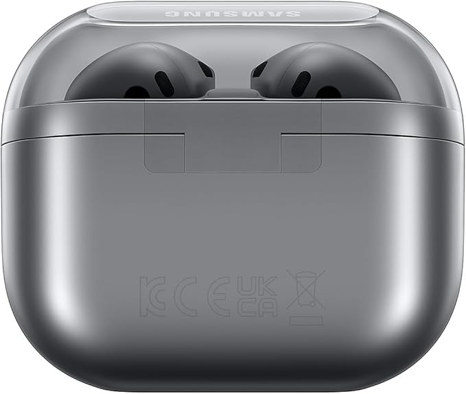 Samsung Galaxy Buds3 (2024 ANC) Water Resistant AI Real-Time Language Interpreter True Wireless Bluetooth 5.4 Earbuds Hi-Fi Sound Noise Cancelling Touch Control International Model (Silver)