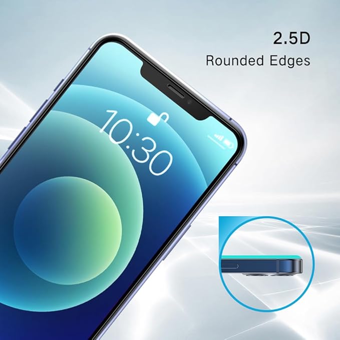 PERFECTSIGHT Screen Protector Compatible with Apple iPhone 12 Pro Max 2020 6.7 inch [HD Clear Medical Device] Anti-Blue Light/Phone Radiation Tempered Glass