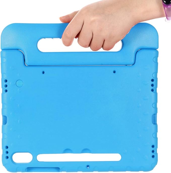 Kids Case for Samsung Galaxy Tab S7/S8 11 (2020/2022) Techcircle Handle Stand Lightweight EVA Foam Bumper Protective Rugged Drop Protection Child Proof Cover for Galaxy Tab S8/S7 SM-X700/T870 Blue