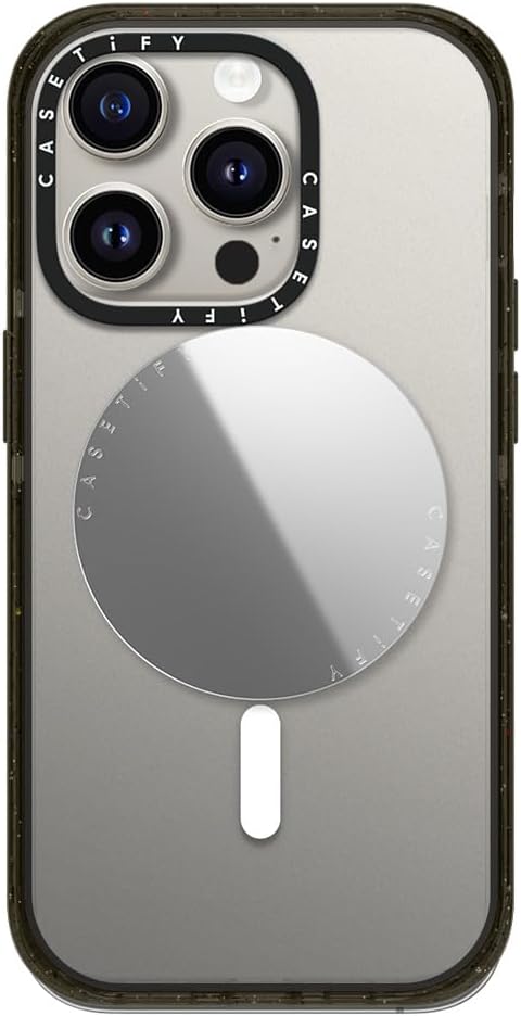 CASETiFY Snappy Grip Stand Compatible with Magsafe - Silver Mirror