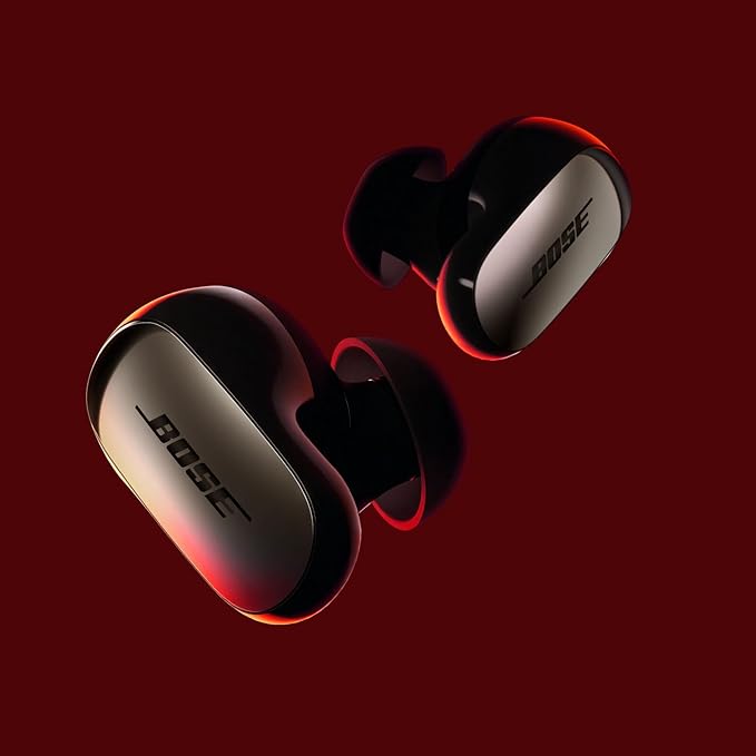 Bose QuietComfort Ultra Earbuds (2nd Gen) - Wireless Noise Cancelling Earbuds with Mic Immersive Audio USB-C Charging Up to 6 Hours Battery IPX4 Rating Black