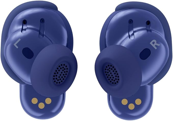 Bose QuietComfort Ultra Earbuds (2nd Gen) - Wireless Noise Cancelling Earbuds with Mic Immersive Audio USB-C Charging Up to 6 Hours Battery IPX4 Rating Midnight Violet - Limited Edition Color