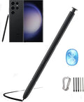S23 Ultra Stylus Pen (WithBluetooth) Replacement for Samsung Galaxy S23 Ultra 5G Touch Stylus Pen S Pen Replacement Tips/Nibs (Phantom Black)
