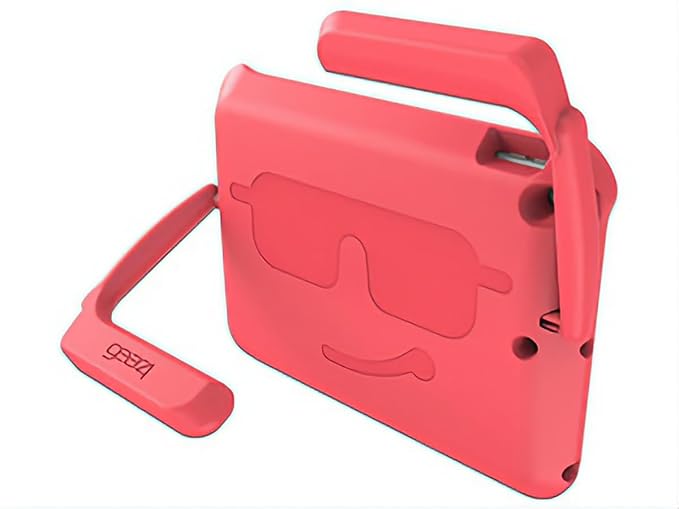 ZAGG Gear4 Orlando Case for iPad 10.2 9th 8th &amp 7th Generation - Kids Tablet Case Made with D3O Case for Kids Shockproof Stand Kids Case for iPad 9/8/7 Gen 10.2-Inch Coral Pink