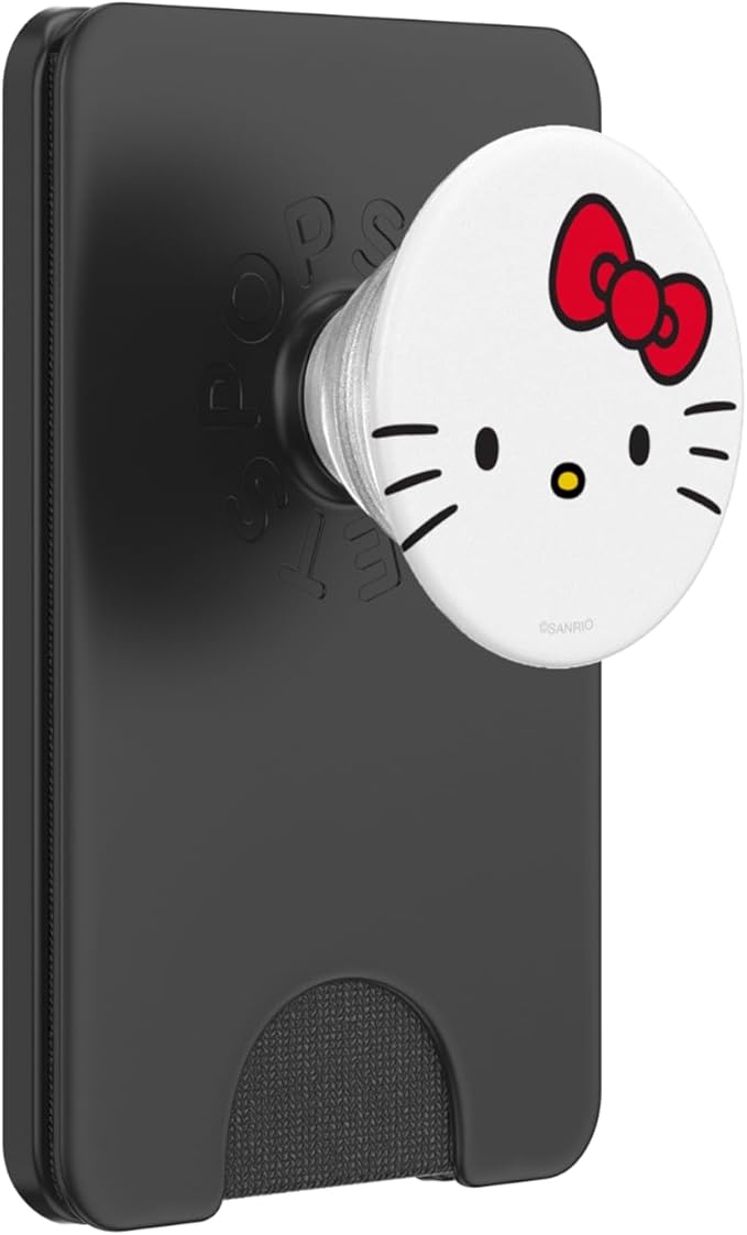 Hello Kitty Open Face PopSockets Stand for Smartphones and Tablets PopSockets PopWallet for MagSafe