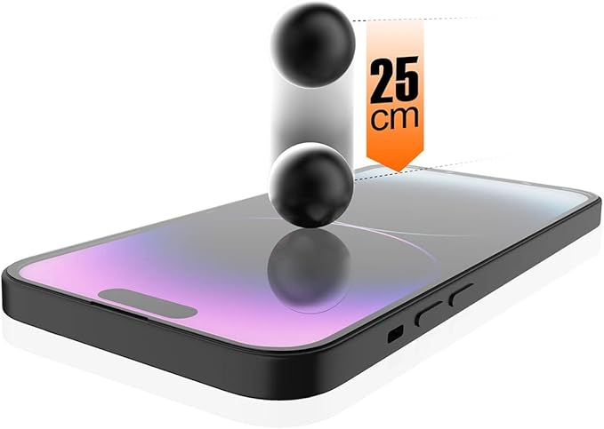 ITSKINS Hybrid // Glass Cell Phone Screen Protector with Eco-Friendly Alignment Tool Tempered Glass Screen Protector Easy Installation Scratch Resistant and Bubble Free - iPhone 14 Pro Max