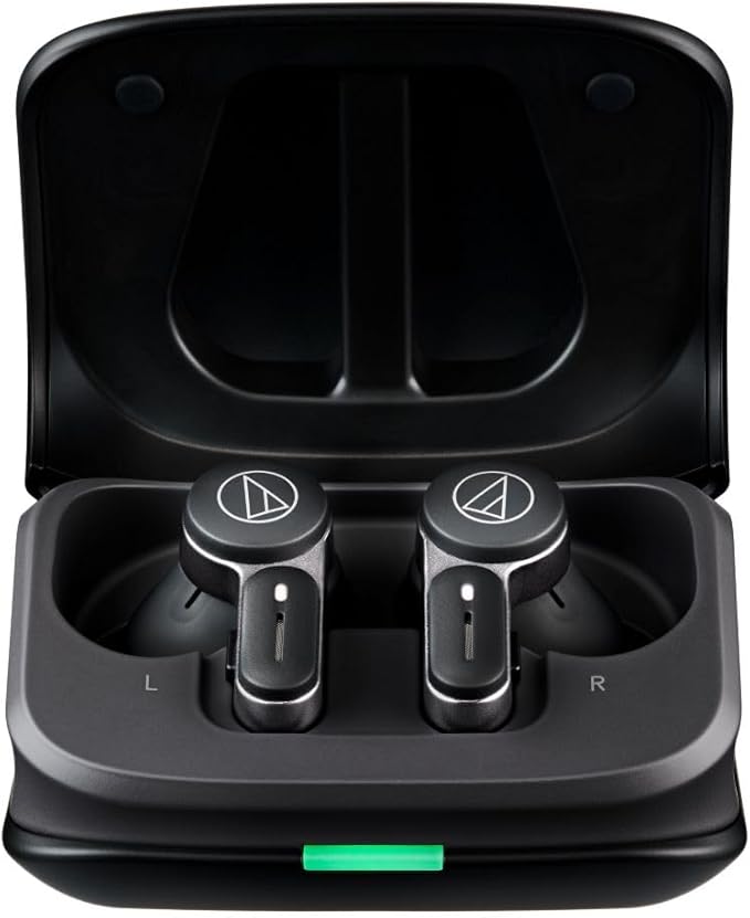 Audio-Technica ATH-TWX7BK Wireless Earbuds Black