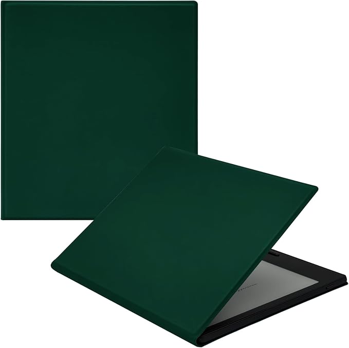 Magnetic Leather Case for 7'' Onyx Boox Go 7 / Boox Tablet Go Color 7 (Gen II/Gen I 2025/2024) /Boox Page Ultra-Thin Lightweight Cover with Auto Sleep/Wake &amp Magnetic Closure (Blackish Green)