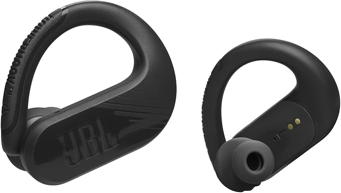 JBL Endurance Peak 3 - Dust and Water Proof (IP68) True Wireless Active Earbuds JBL Pure Bass Sound Up to 50 Total Hours of Playback with Speed Charge Ambient Aware &amp Talk Thru (Black)