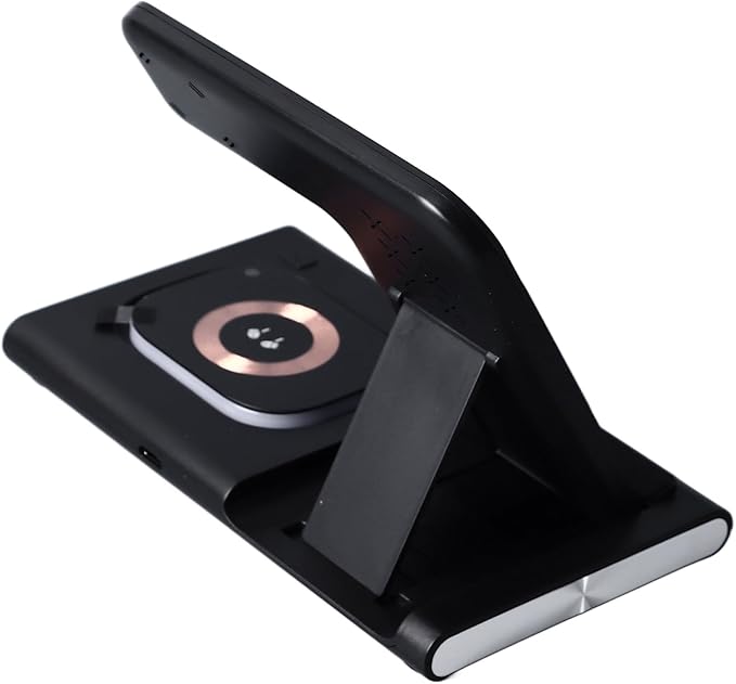 ciciglow Wireless Charging Station 25W Quick 3 in 1 Charger Station for Home Office Decor Plastic Material (#1)