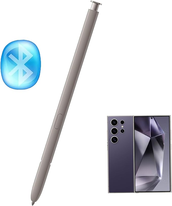Galaxy S24 Ultra Stylus Pen Replacement for Samsung Galaxy S24 Ultra 5G Stylus Pen Repalacement Galaxy S24 Ultra S Pen WithBluetooth (Violet) DK_S24ultra_Lanya_Bi_Zi