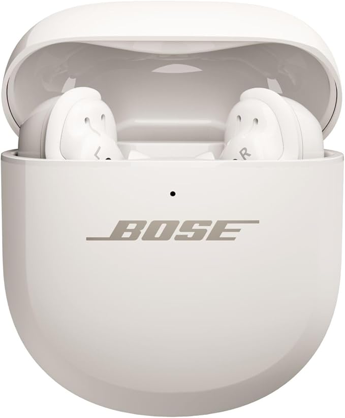 Bose QuietComfort Ultra Earbuds (2nd Gen) - Wireless Noise Cancelling Earbuds with Mic Immersive Audio USB-C Charging Up to 6 Hours Battery IPX4 Rating White Smoke