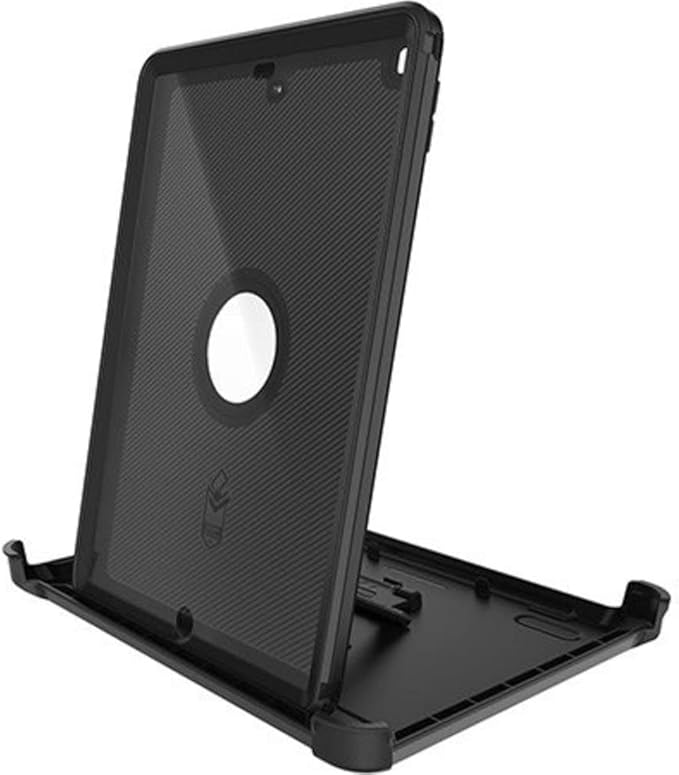 OtterBox Defender Series Case for iPad 7th 8th &amp 9th Gen (10.2 Display - 2019 2020 &amp 2021 Version) - Black Rugged Durable Multi-Layer Protection