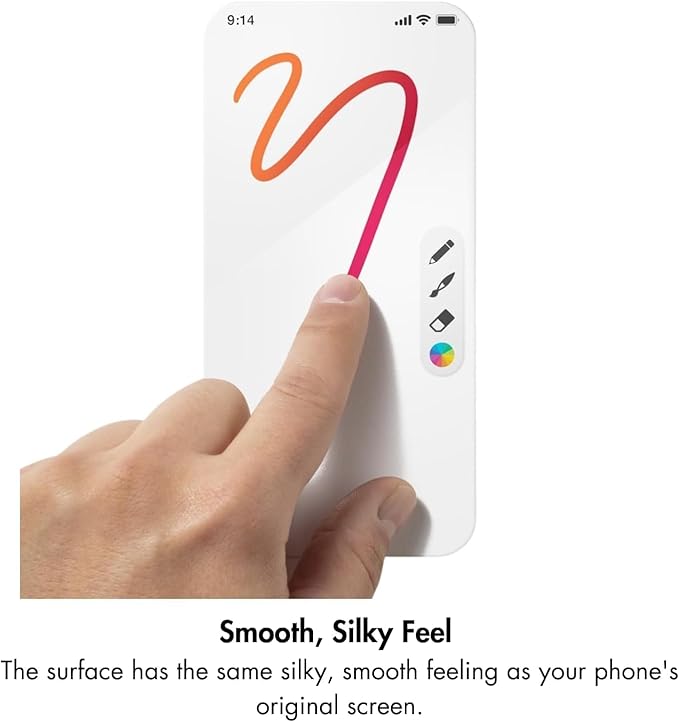 ZAGG InvisibleShield Glass Privacy Screen Protector for iPhone 13 iPhone 13 Pro and iPhone 14 – 3X Impact and Scratch Protection Tempered Glass Smudge-Free Two-way Privacy Clear