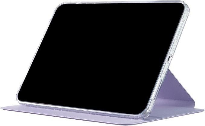 iPad 11 (11'') A16 2025/ iPad 10 (10.9'') 2022 Case DMaos Magnetic Detachable Smart Cover 360 Rotation Foldable Stand - Lavender