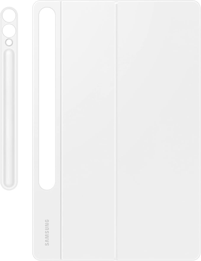 SAMSUNG Galaxy Tab S10+ Book Cover Keyboard AI Key Detachable Platform PC-Like Experience Adjustable Viewing Angles Wireless Keyboard Sharing US Version White