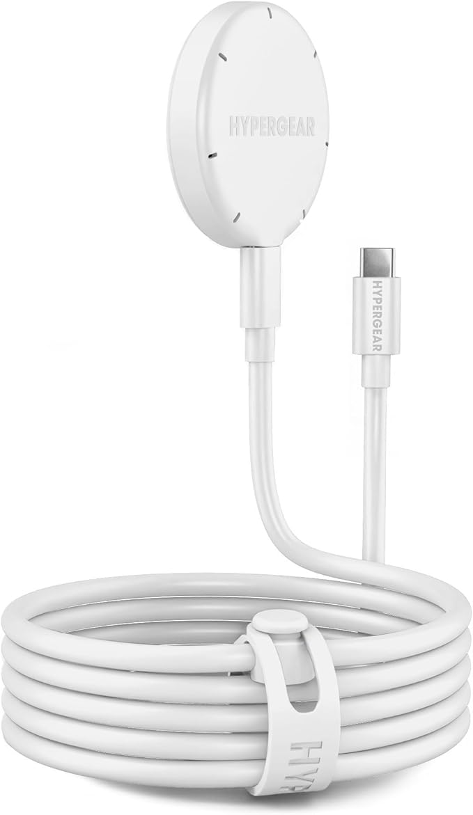 15W Magnetic Wireless Fast Charger with Qi2 - Portable 15W Snap-On Fast Charge MagSafe Wireless Charging Pad for iPhone Samsung Galaxy AirPods &amp More