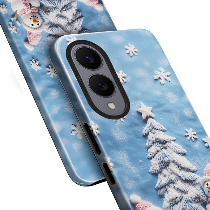 Snowman Winter Christmas Tree