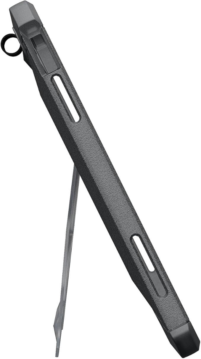 URBAN ARMOR GEAR UAG Designed for iPad 11 A16 11th Gen 2025 Case - A3354 A3355 Rugged Transparent Protective Cover with Kickstand and Pencil Holder Scout Plus Ash