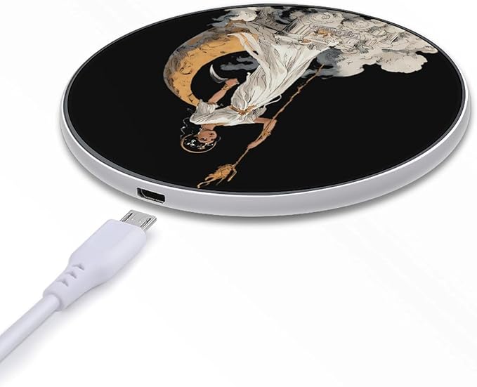 Goddess Hecate Greek Mytholog Phone Charger Magnetic Charging Pad Anti-Slip with USB Cable