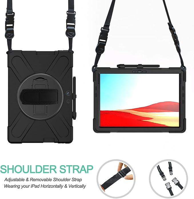 Surface Pro X Case-Black