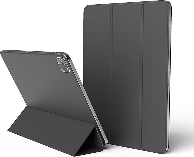 elago Case for iPad Pro 11 inch 4th 3rd 2nd Generation - iPad Case with Magnetic Attachment to Metal Materials Compatible with Apple iPad Pencil and elago’s Pencil case (Dark Grey)