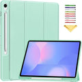 for Galaxy Tab S10 FE Plus Case 13.1 Inch 2025 (Model: SM-X620/SM-X626B) Trifold Stand Cover with S Pen Holder [Auto Wake/Sleep] PU Leather + Soft TPU Back Shell for Tab S10 FE+ 13.1Mint