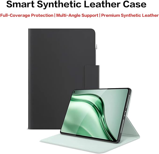 for Huawei MatePad Mini 8.8 Inch Tablet Case Leather Cover with Auto Sleep/Wake Multi-Angle Stand Full Coverage Soft-Edge Protection Lightweight &amp Slim Shockproof Protective