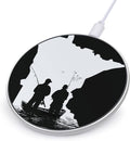 Fish Minnesota Fishing Fast Portable Charger 10W Funny Graphic Phone Charging Pad with USB Cable