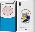 Head Case Designs Officially Licensed Adventure Time Finn The Human Graphics Leather Wallet Case Compatible with Apple iPad Pro 11 M4/M5 2024/2025