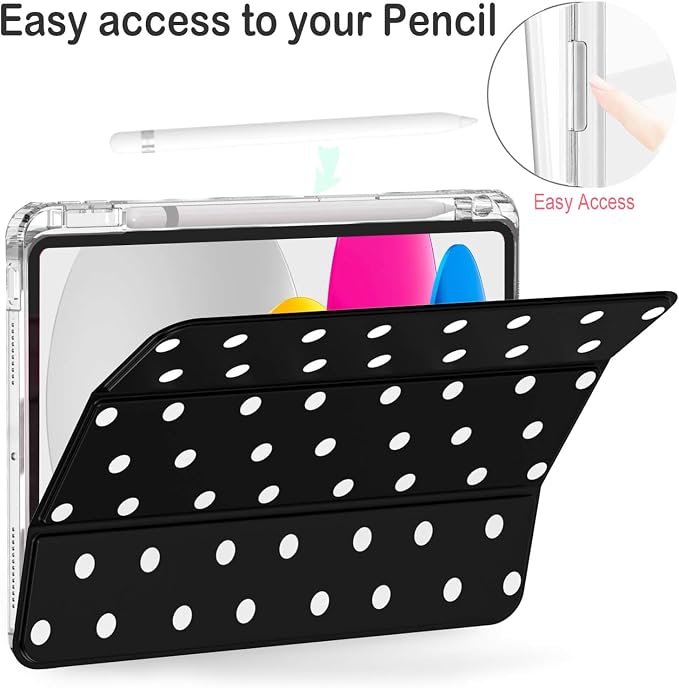 Black Polka Dot