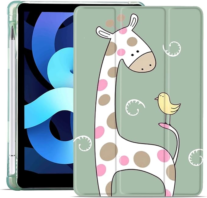 Giraffe and Bird