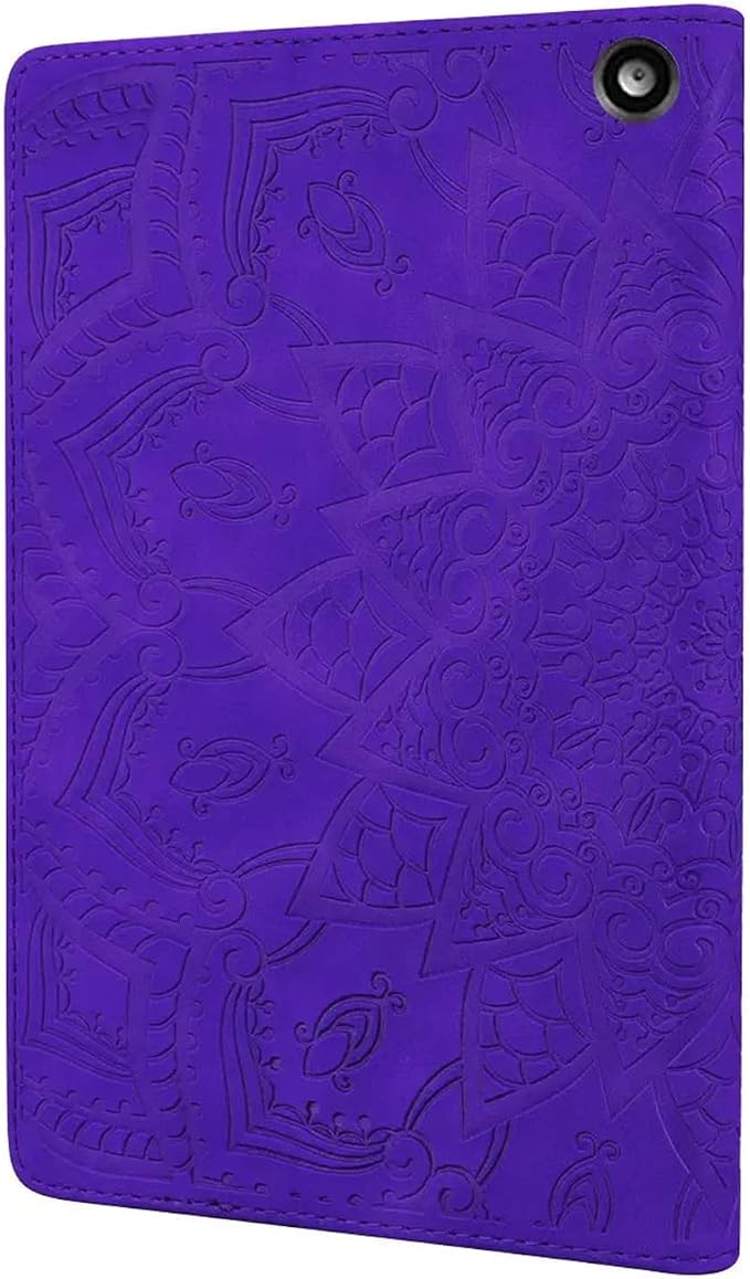 03# Purple Paisley Flower