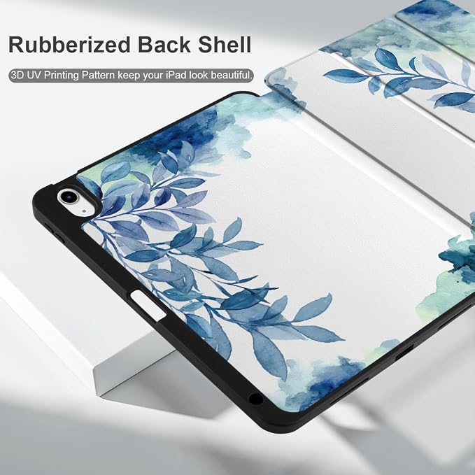 Watercolor Blue Florals