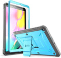 SUPCASE for Galaxy Tab A 10.1 Case with Screen Protector (Unicorn Beetle Pro) [Built-in Stand] Full-Body Heavy Duty Protective Tablet Cover for Samsung Galaxy Tab A 10.1 2019 (SM-T510/T515) Blue