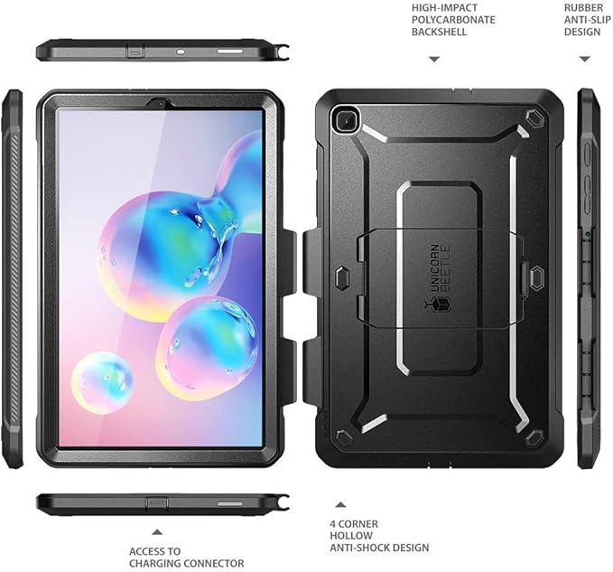 SUPCASE for Samsung Galaxy Tab S6 Lite Case 2024/2022/2020 (Unicorn Beetle Pro) [Built-in Screen Protector &amp S Pen Holder &amp Kickstand] Rugged Protective Case for Galaxy Tab S6 Lite 10.4 Inch