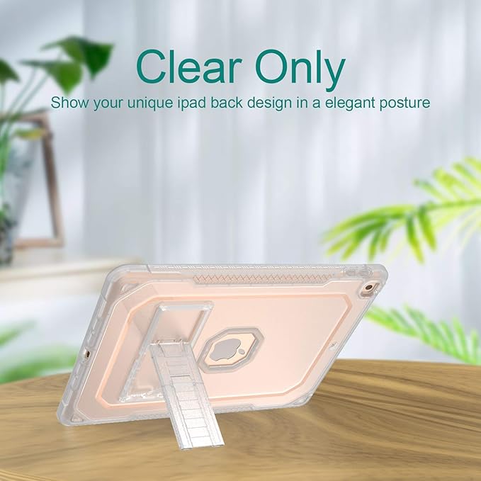 Case for iPad Air 2 Case for iPad 6th/5th Generation 2018/2017 for Apple iPad 9.7 inch with Screen Protector/StandClear Full-Body Coverage Slim Cover for Women Men Kids