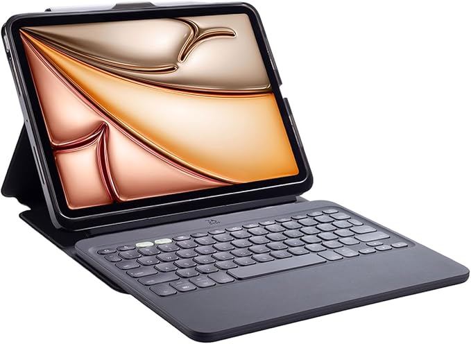 ZAGG Pro Keys 2 iPad Air 13 (M3)/ Air 13 (M2) Keyboard Case - Wireless Keyboard &amp Detachable Folio Case | Laptop-Style Backlit Keys Multi-Pairing Bluetooth 6.6 ft Drop Protection