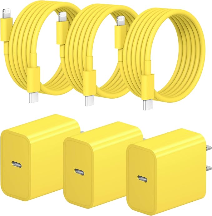 3+3Pack Yellow