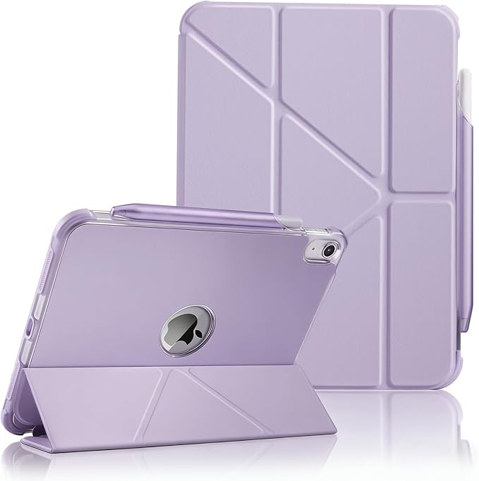 CoBak Case for iPad (A16) 11th Generation 11 Inch 2025 iPad 10th Generation 10.9 Inch 2022 - Protective Cover with Apple Pencil (USB-C) Holder Multi-Angle Portrait Stand Auto Wake/Sleep