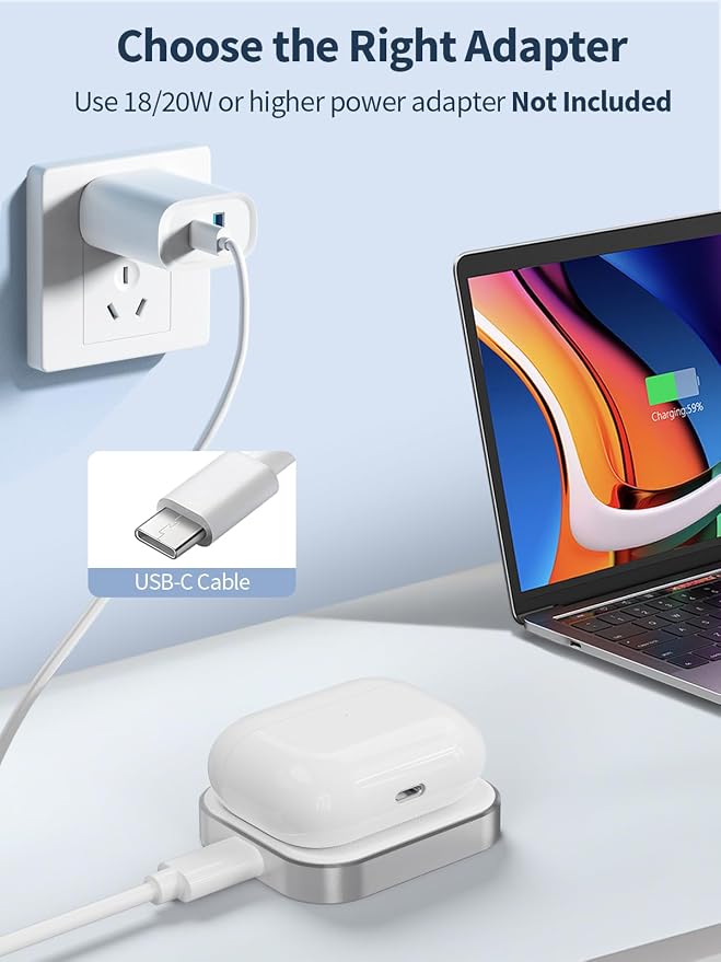 Aluminum(White)-for AirPods